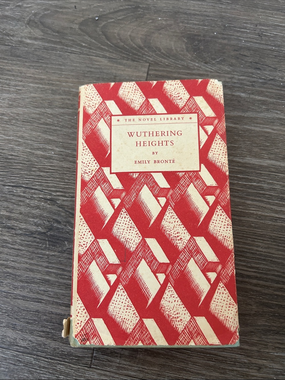 Rare 1950 Wuthering Heights book with the original dust jacket.